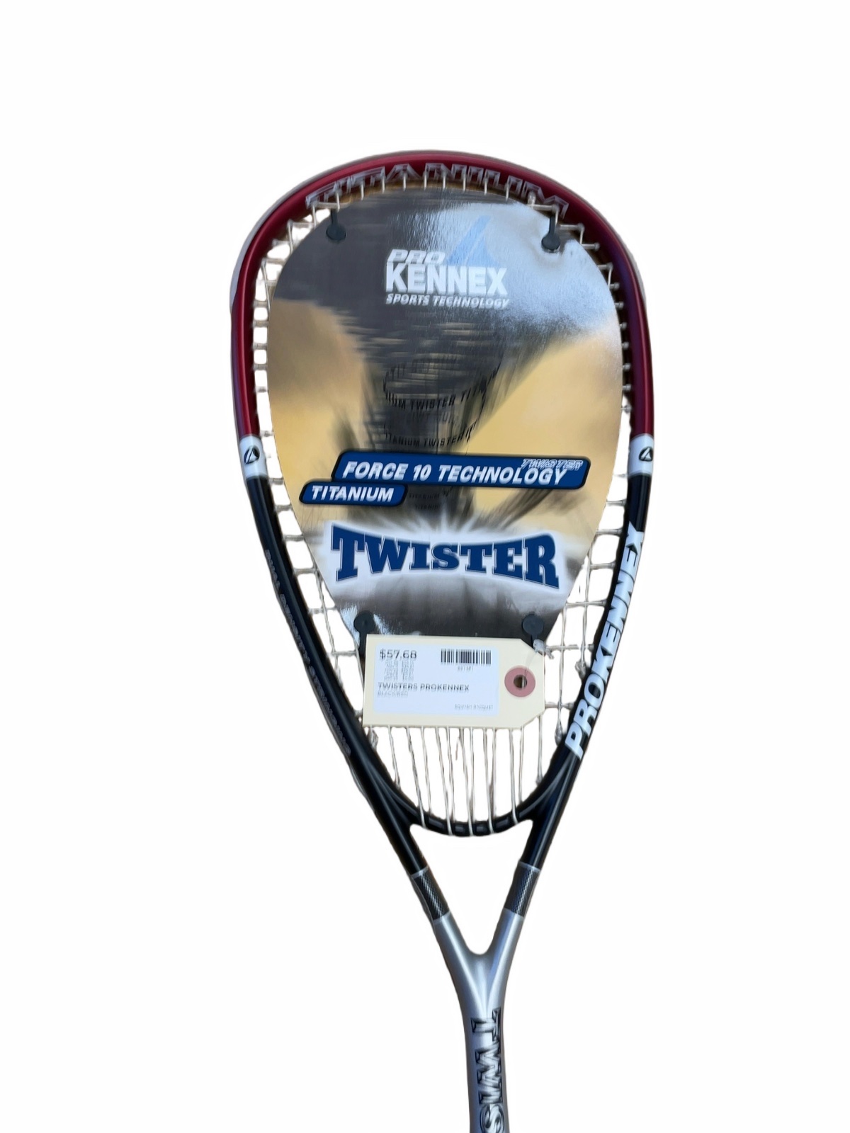 Pro Kennex Twister Titanium Squash Racquet