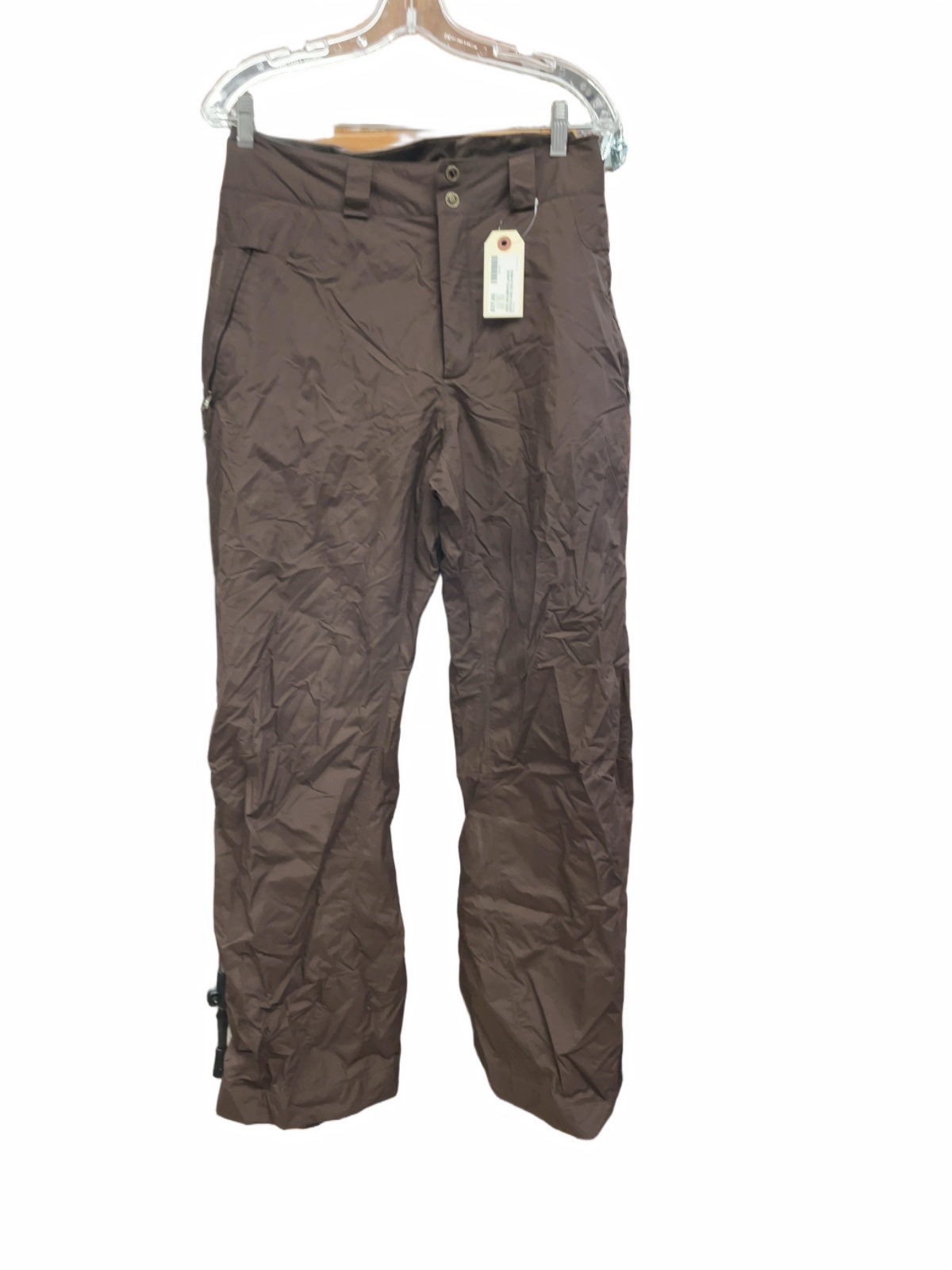 Columbia Titanium Women's Large Regular Snow Pants Brown