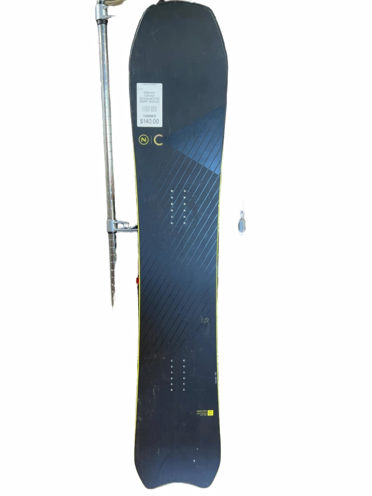 Nidecker Concept Snowboard 153cm Good