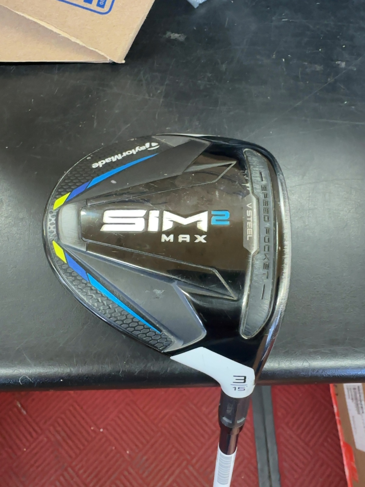 TaylorMade SIM2 MAX 3 Wood 15° Fairway Wood - Fujikura Ventus FW 5-R Regular Flex