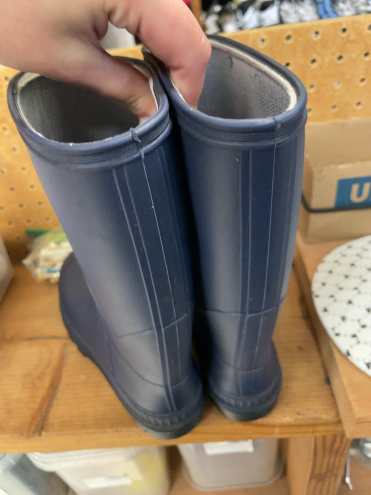 Kamik Size 5 Rain Boots Blue
