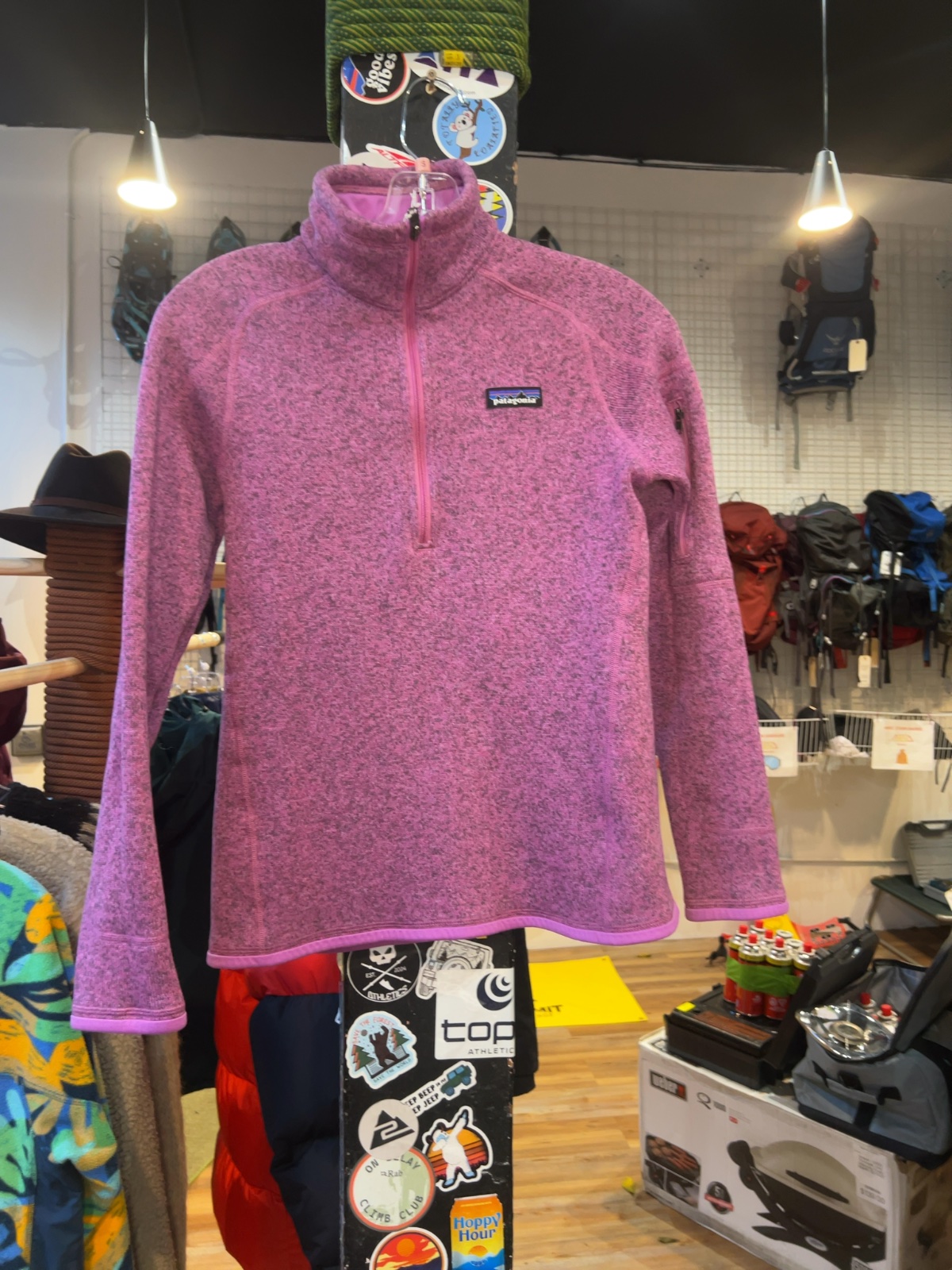 Patagonia Better Sweater 1/4-Zip Fleece Pullover Good S
