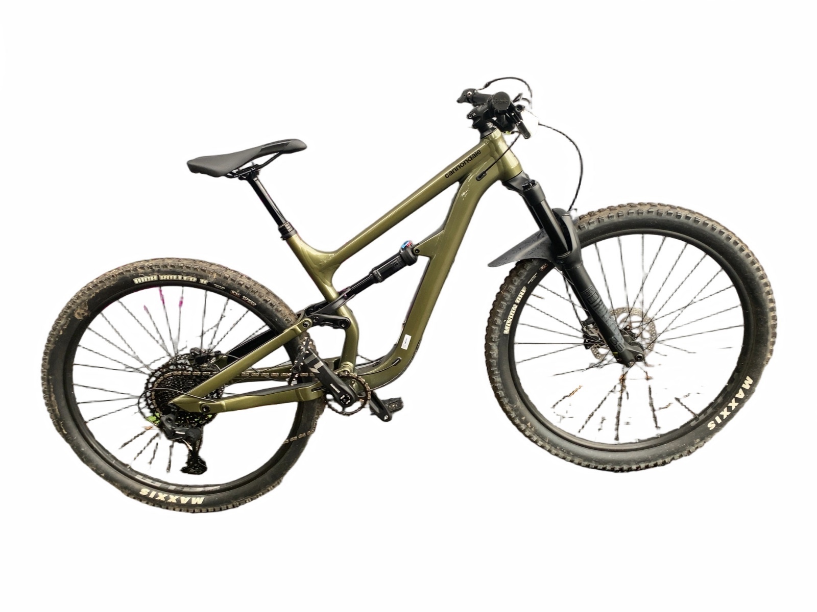 Cannondale Habit Full Suspension Mountain Bike Olive Green - image 1