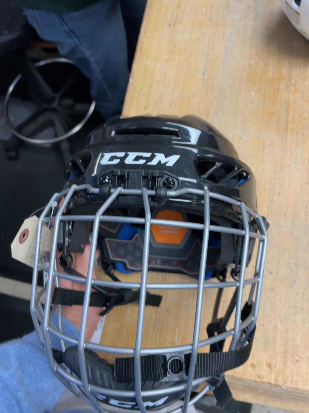 CCM FL3DS JR 49-57 cm Hockey Helmet with Cage