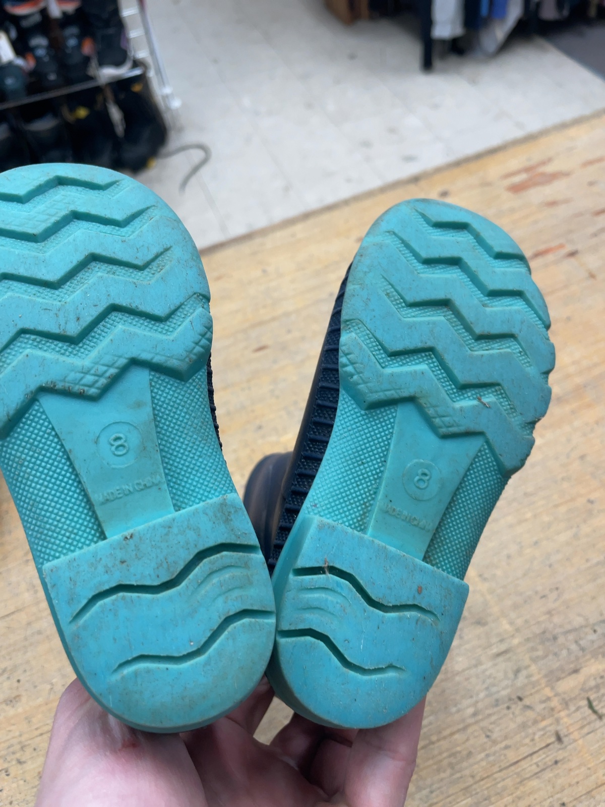 Size 8C Rain Boots