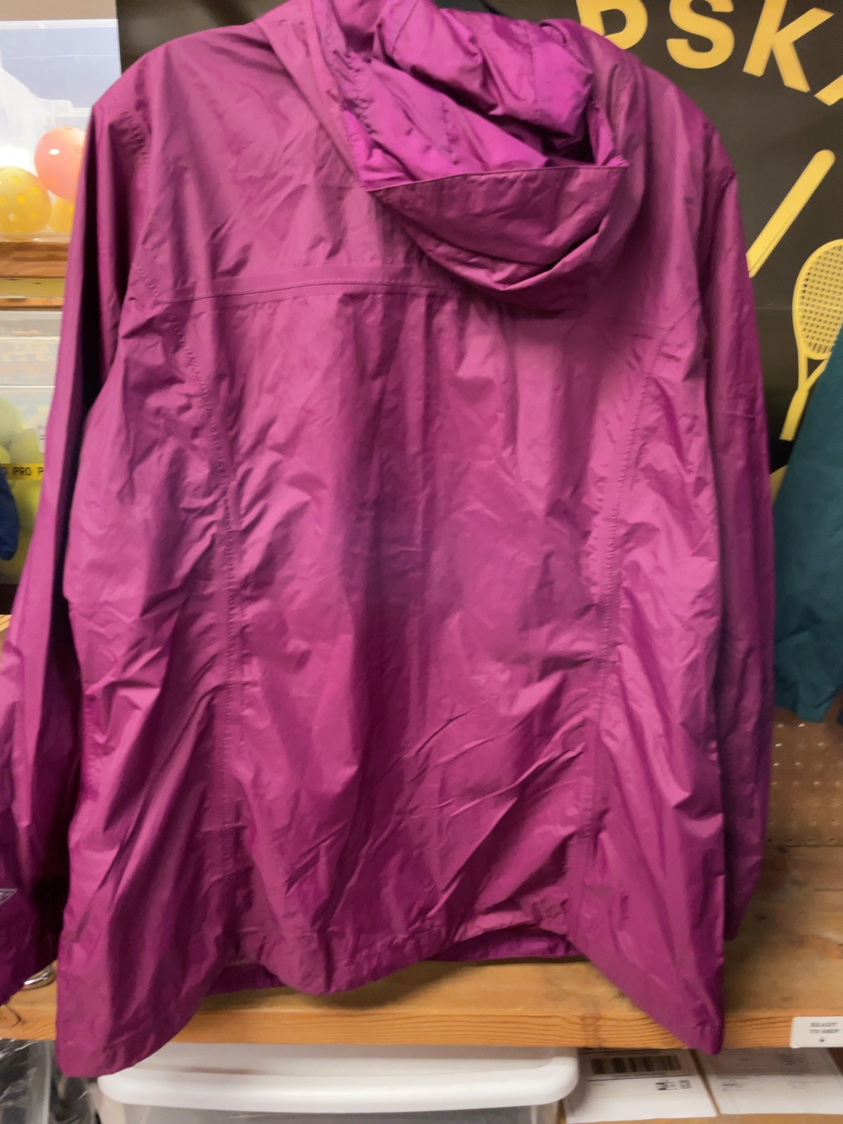 Columbia Omni-Tech Hooded Rain Jacket Size 1X
