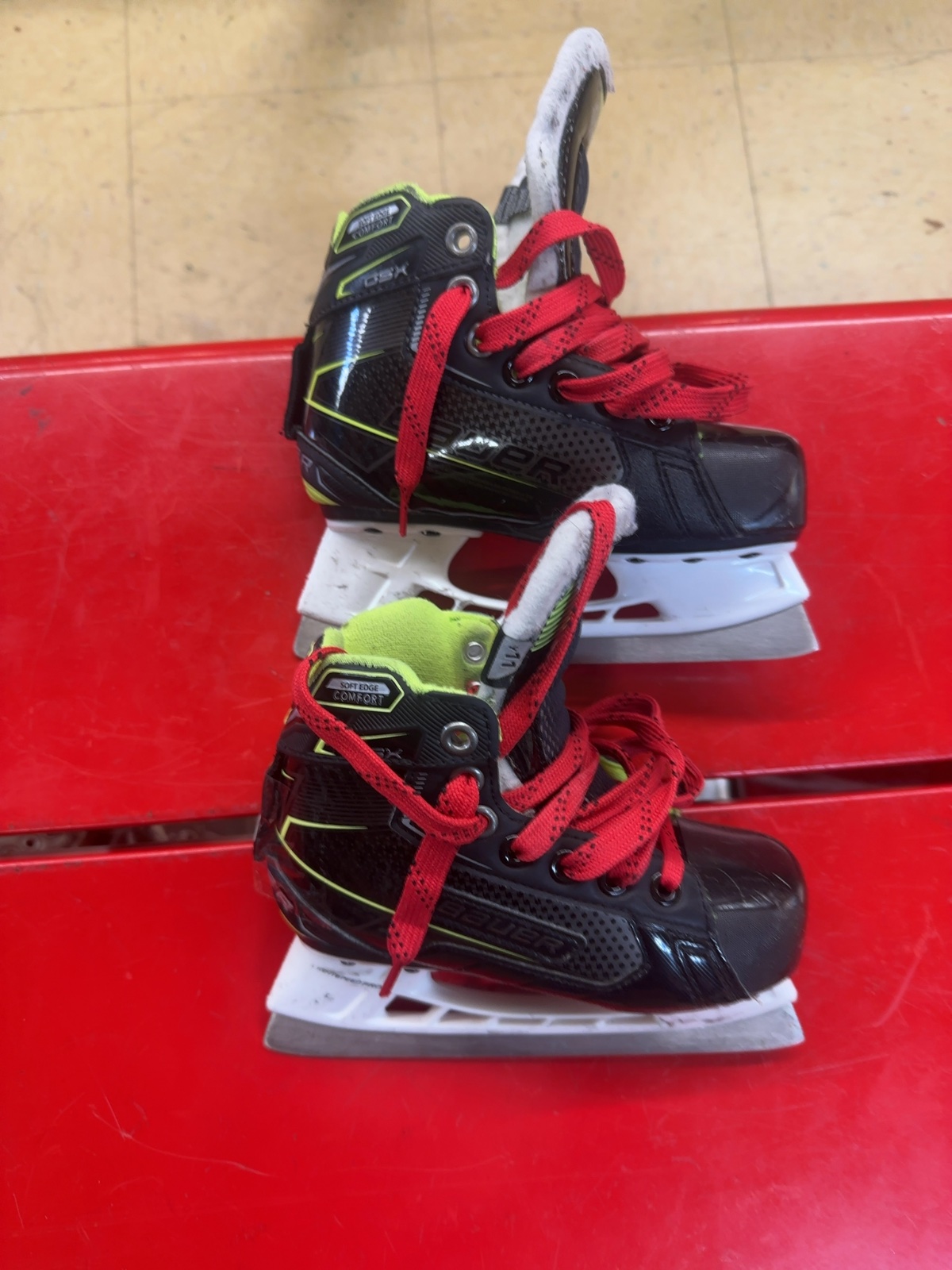 Bauer GSX Youth Goalie Ice Skates Size Y11
