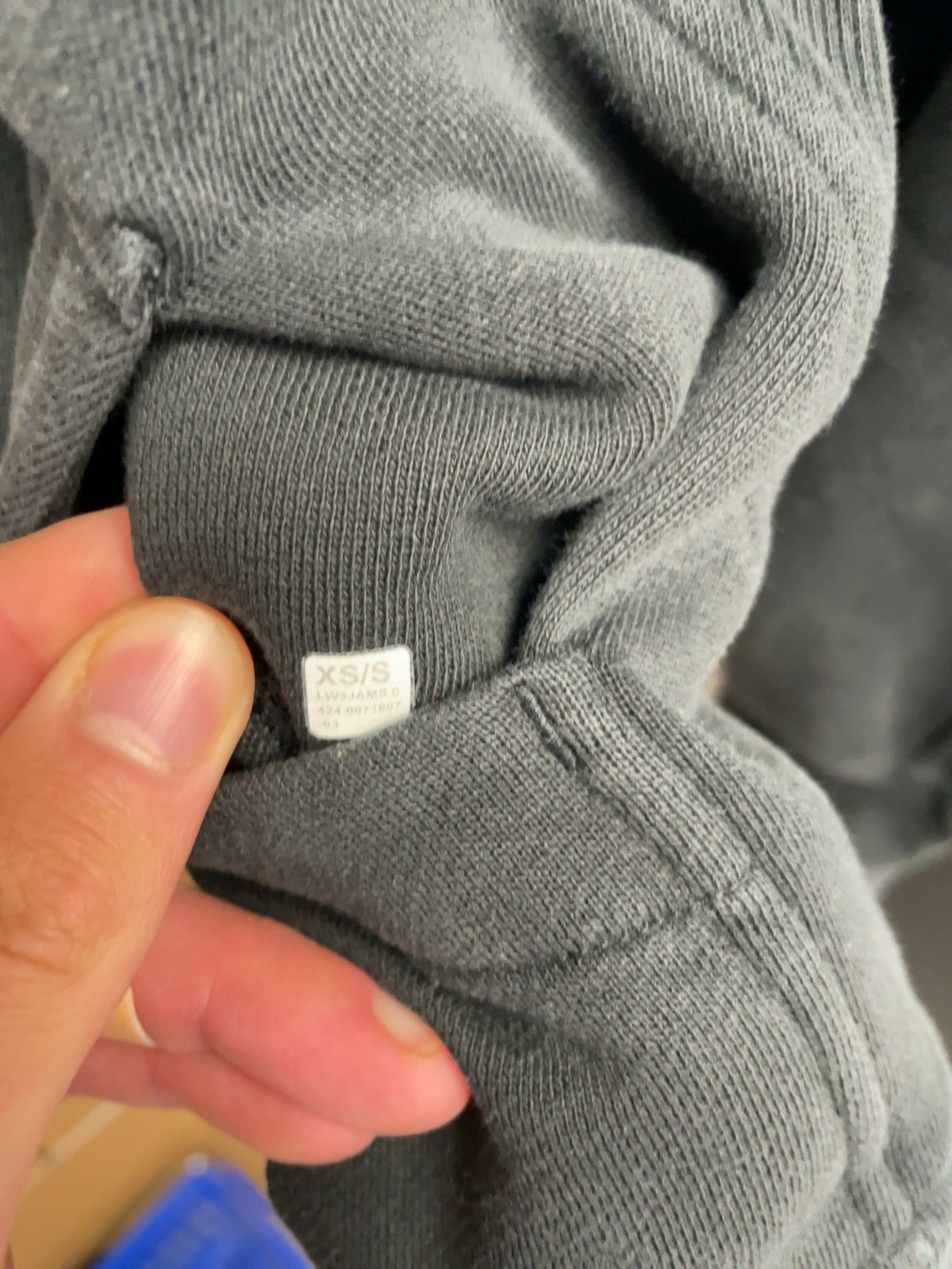 Lululemon Scuba Oversized Funnel Neck Half-Zip XS/S Black