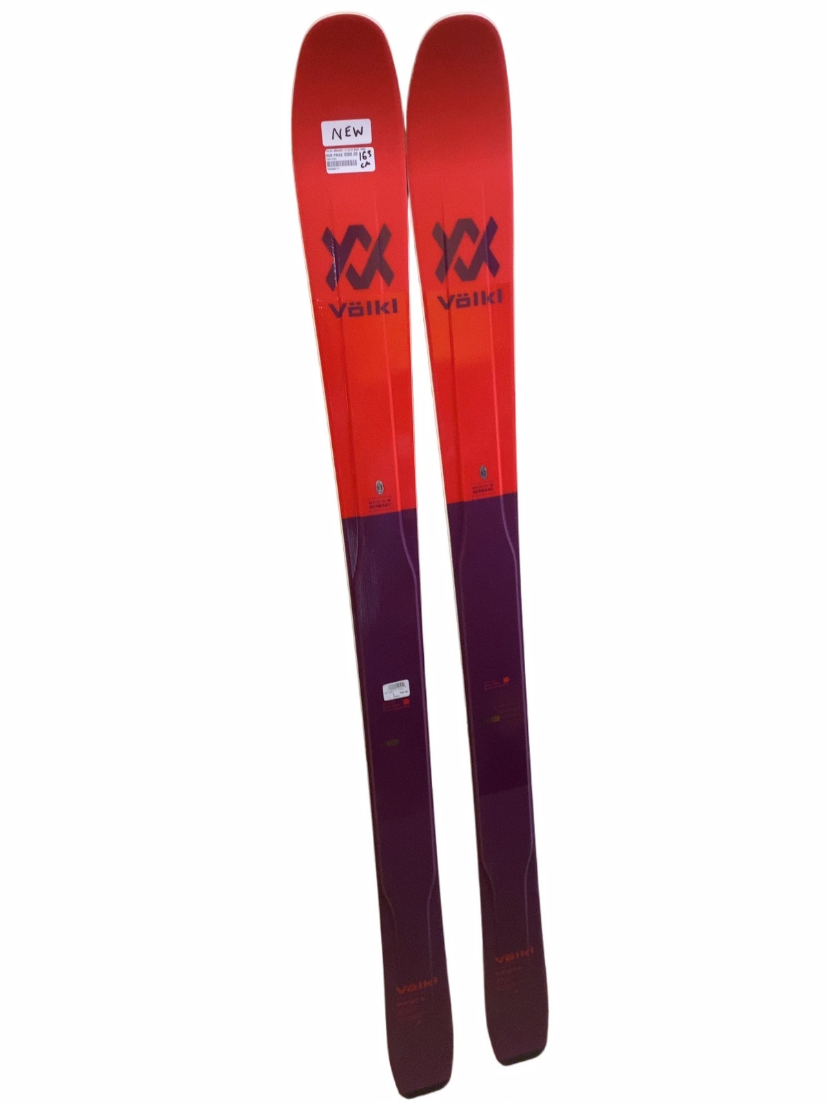Völkl 90Eight W Flat Skis 163 cm