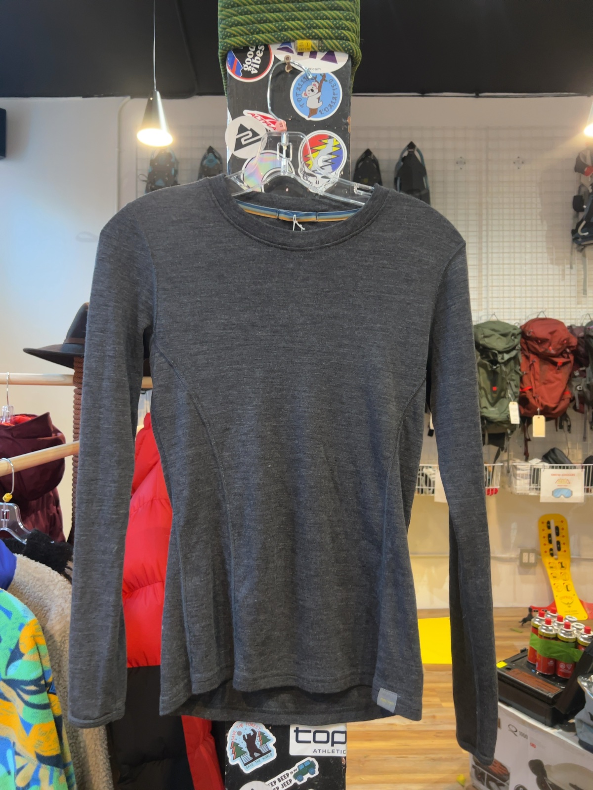 Meriwool 250g Midweight Merino Wool Baselayer Crew Top M
