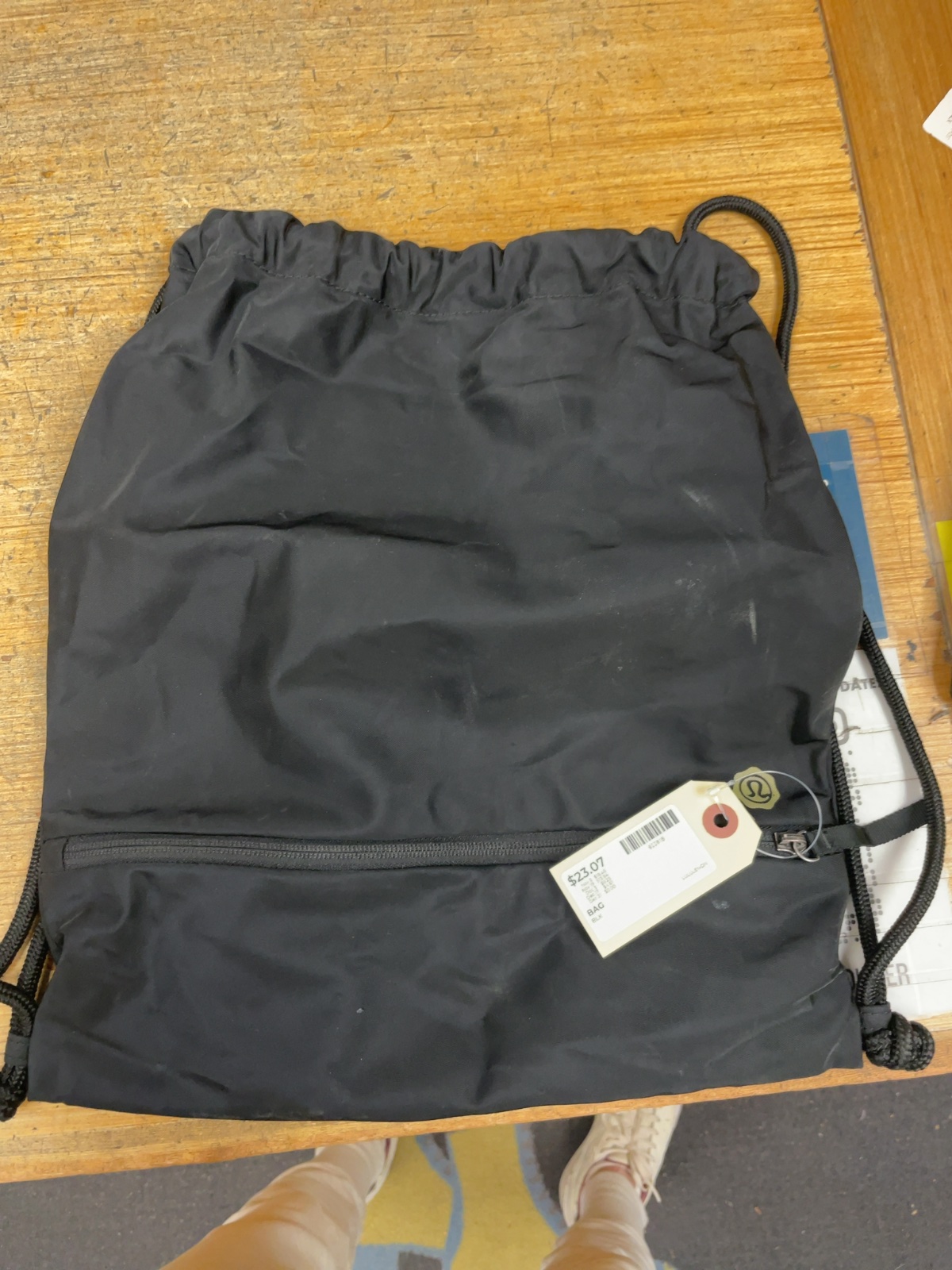 lululemon Drawstring Cinch Backpack