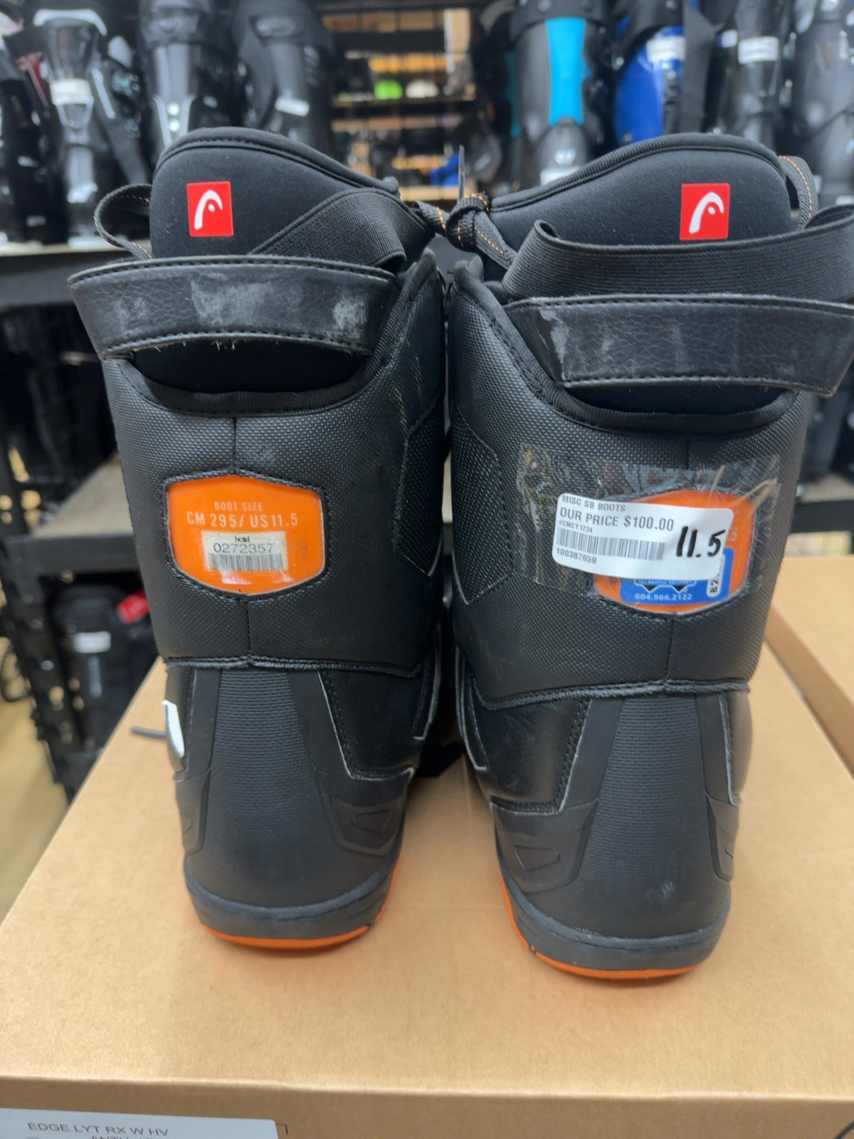 Head 350 Snowboard Boots - Men's US 11.5