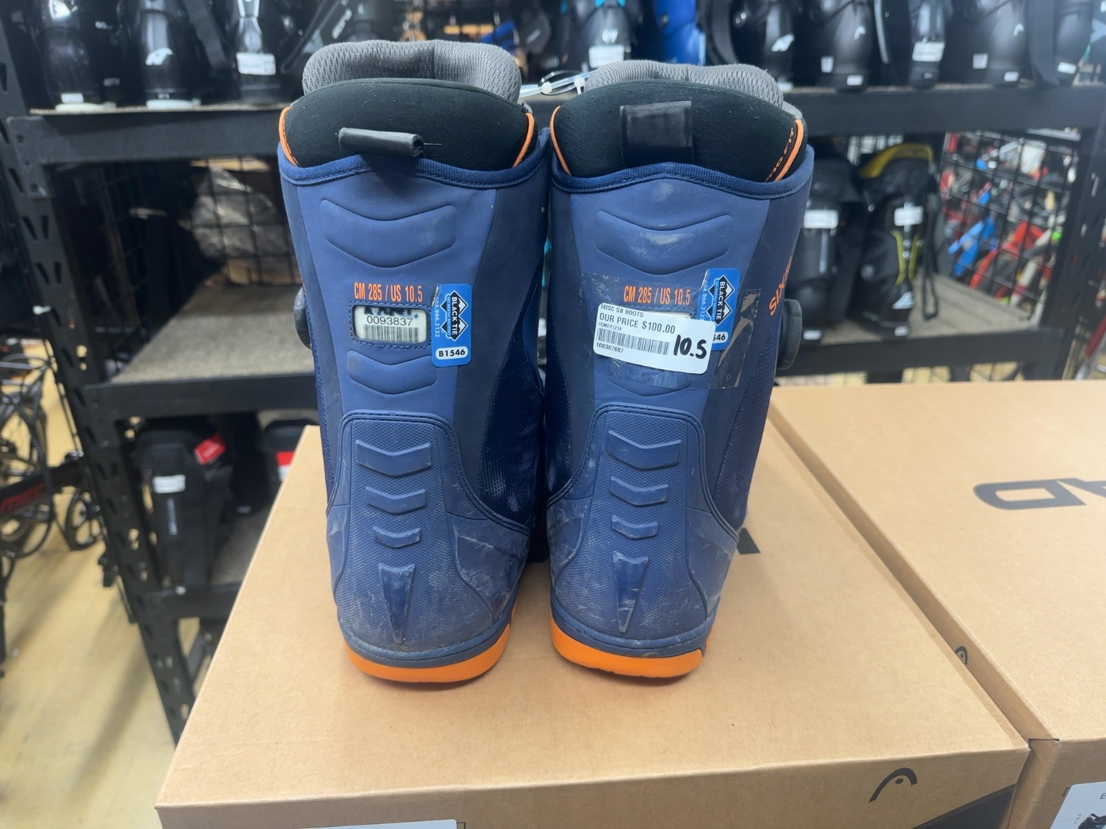 Head SIX50 BOA Snowboard Boots US 10.5