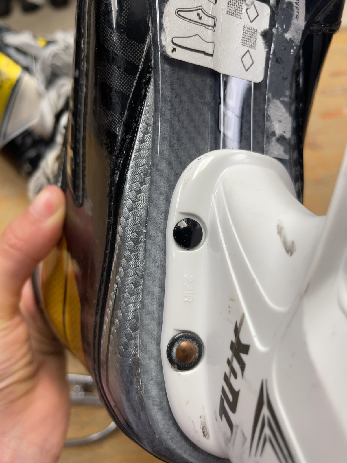 Bauer Supreme 3S Size 2.5 Ice Hockey Skates