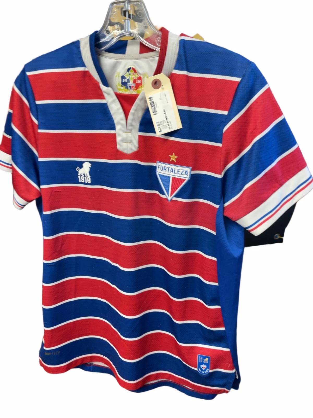 Fortaleza EC Soccer Jersey Size Jr 14 Blue / Red - image 1