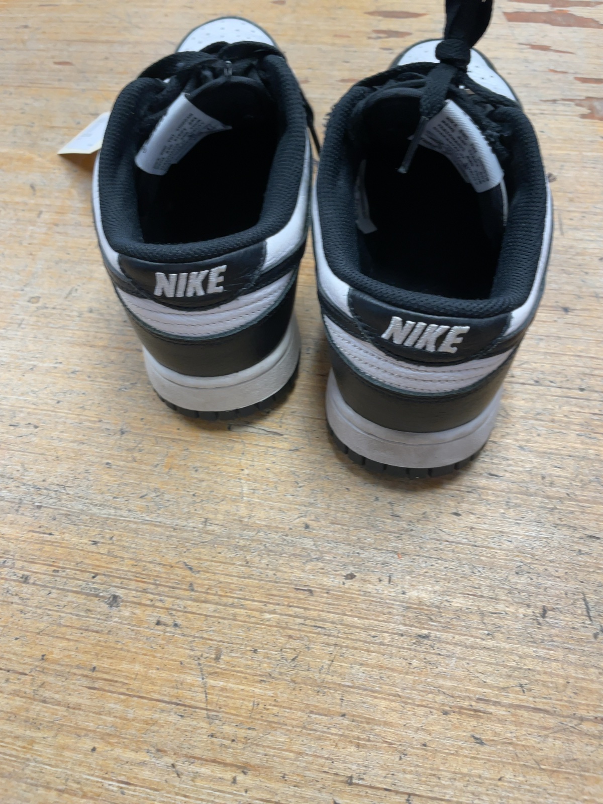 Nike Dunk Low Next Nature Size 8 US White Black Panda