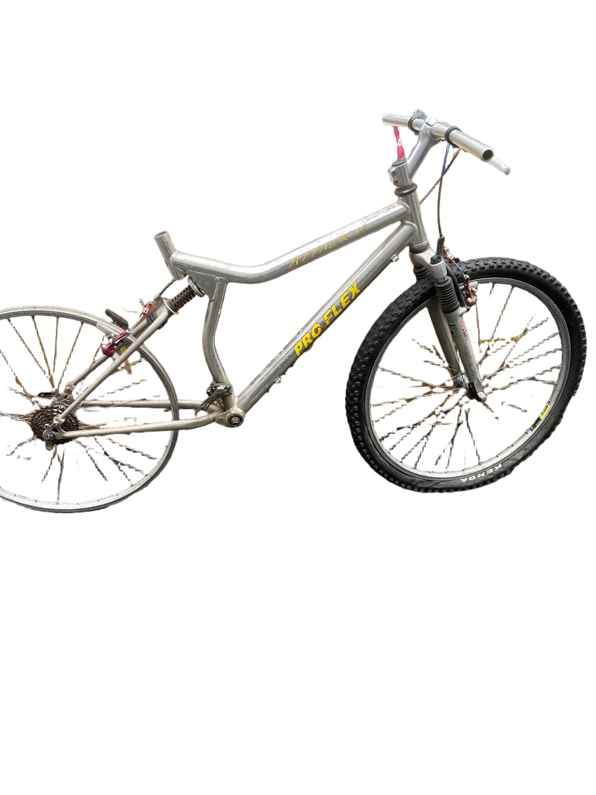 ProFlex Attack LE Mountain Bike Frame Project Full Suspension Size M 26" 80mm