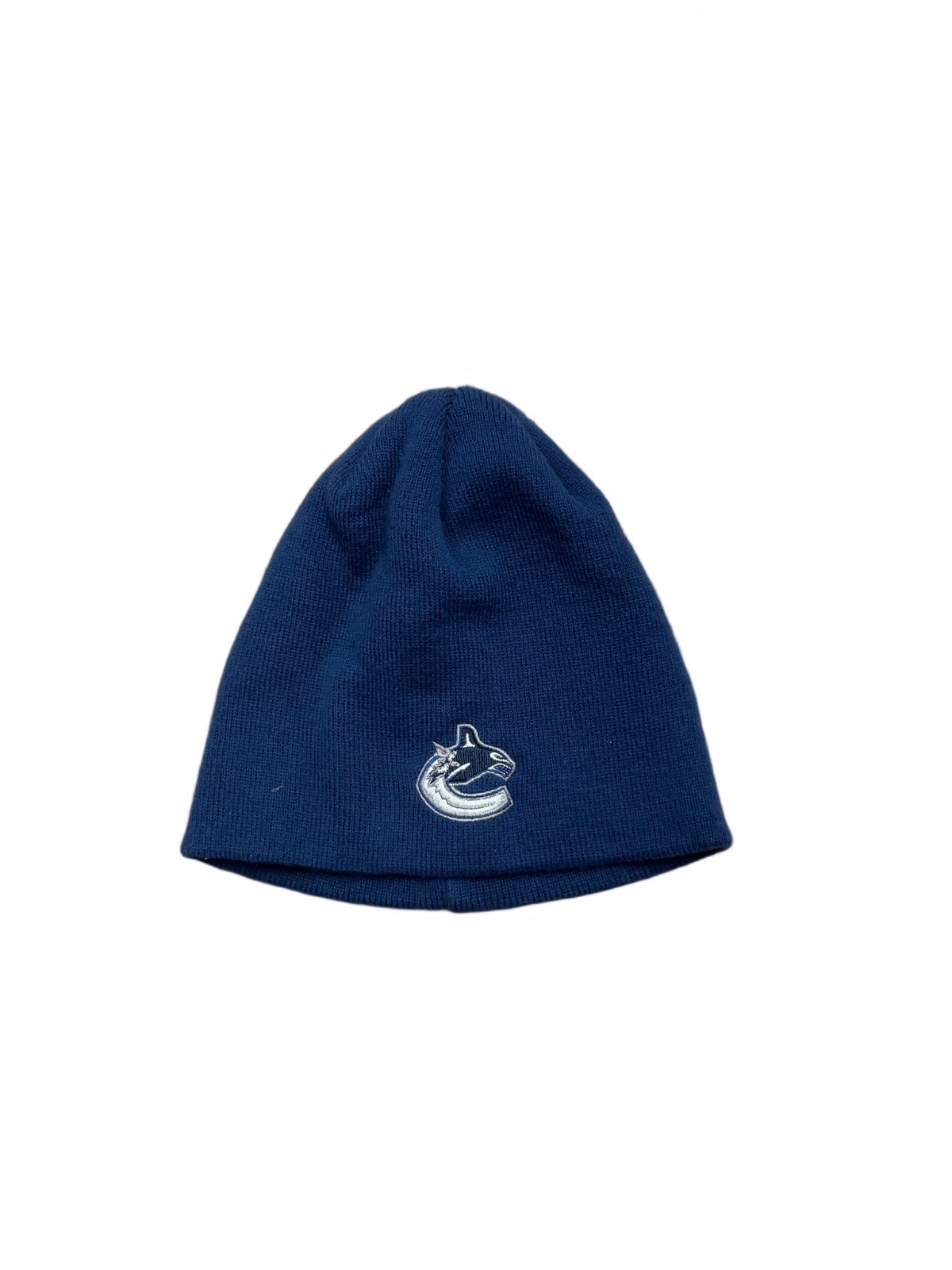 Vancouver Canucks One Size Knit Beanie Toque Blue