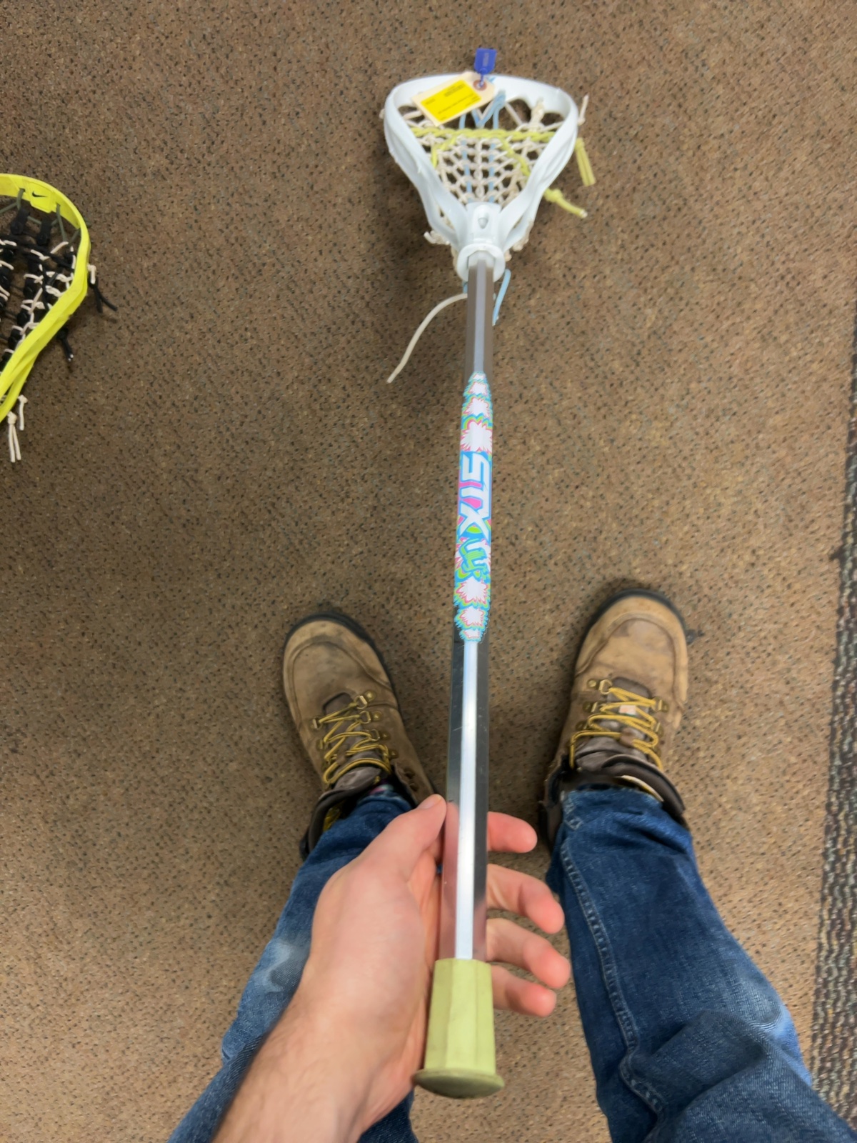 STX Lilly Complete Women's Lacrosse Stick White/Pink 35"