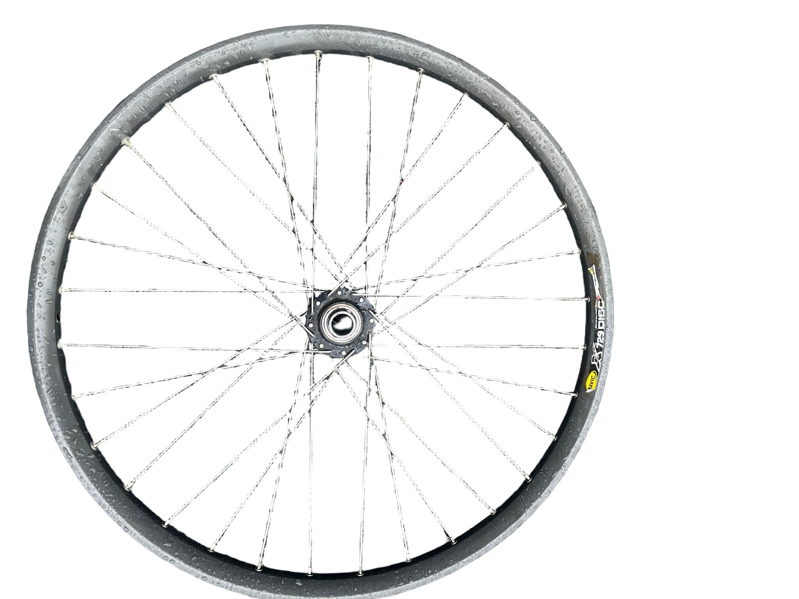 Mavic EX 729 Disc Front Wheel 20mm Thru-Axle 6-Bolt Fair 26" 20x110 TA - image 1