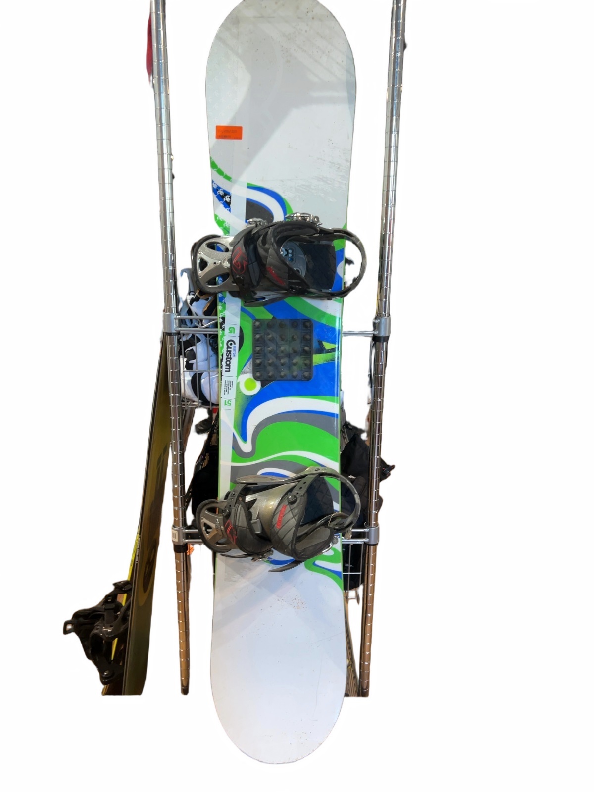 Burton Custom Snowboard with Burton Mission Bindings Good 151 cm - image 1
