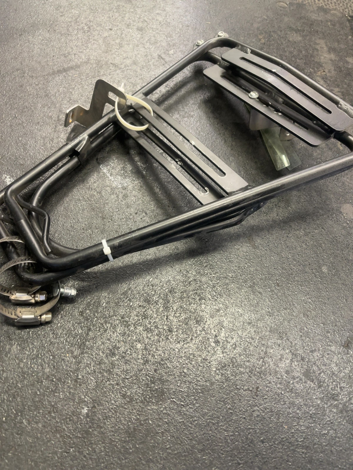 Bicycle Lowrider Front Pannier Rack Set Black Good