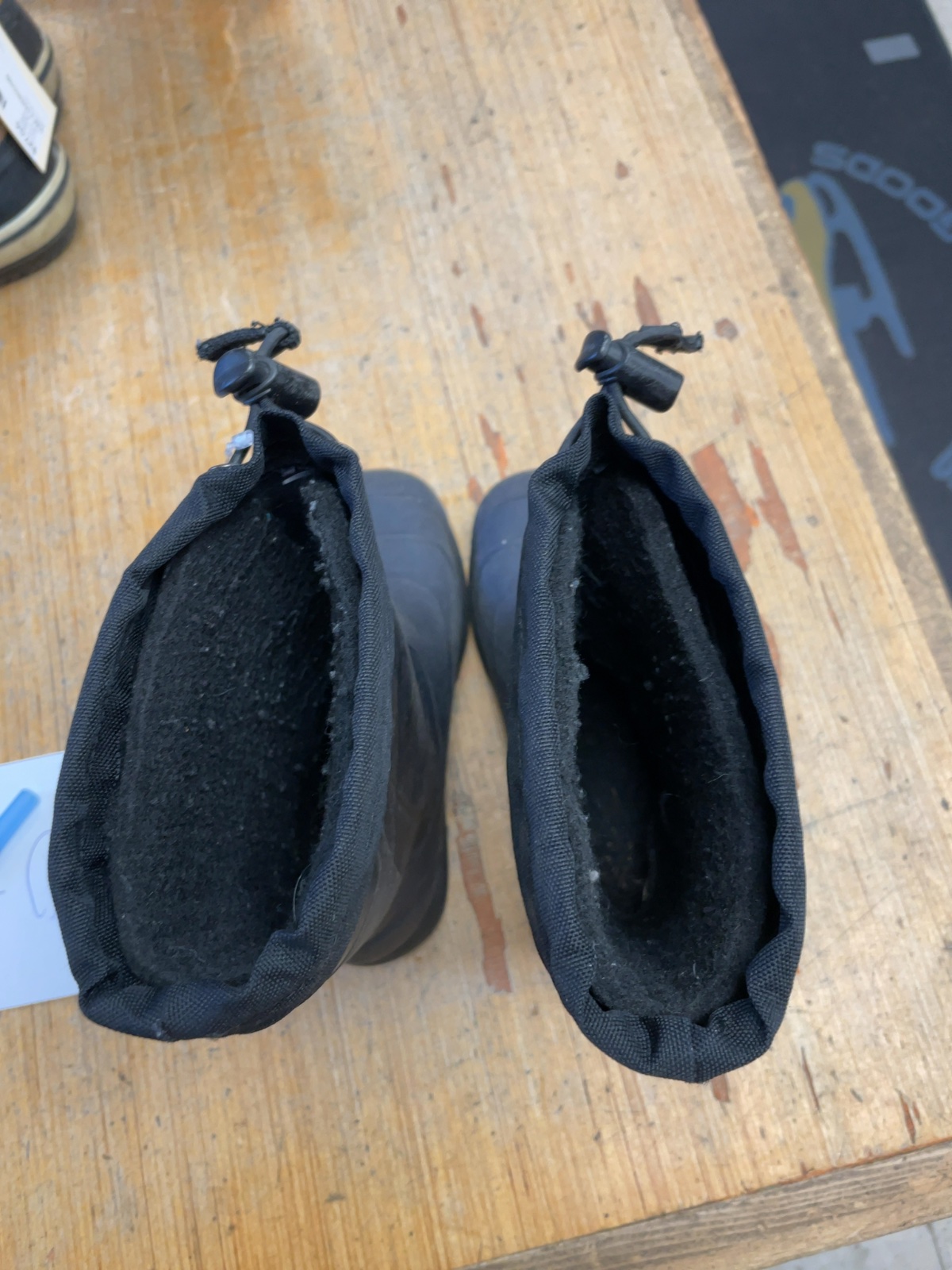 Kamik Size 12C Winter Rain Boots Black