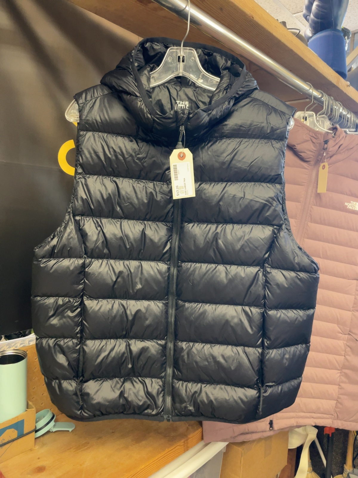 TNA Jacket Shell Size Large Black