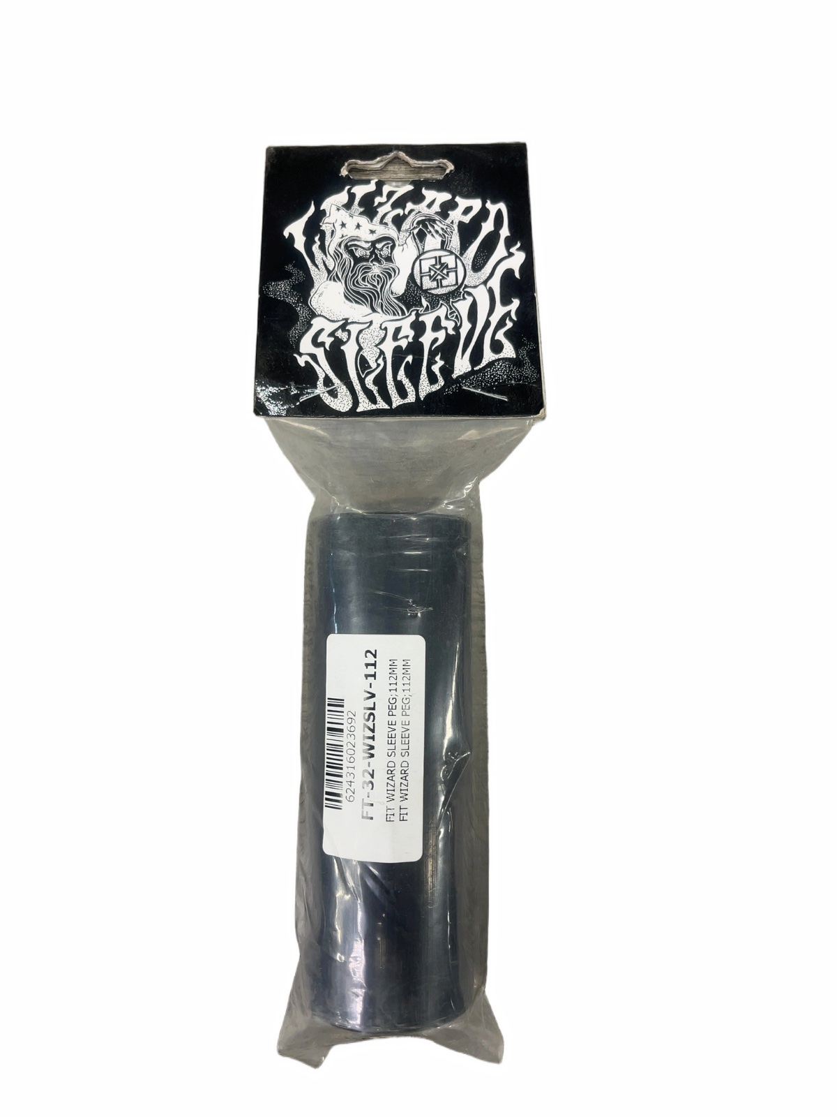 Fit Bike Co Wizard Sleeve BMX Peg Sleeve 112mm Black New - image 1