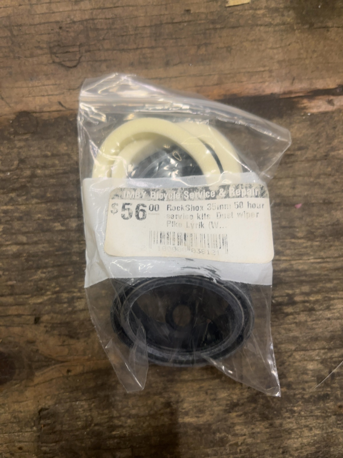 RockShox 35mm 50hr Fork Service Kit Dust Wipers Pike Lyrik New