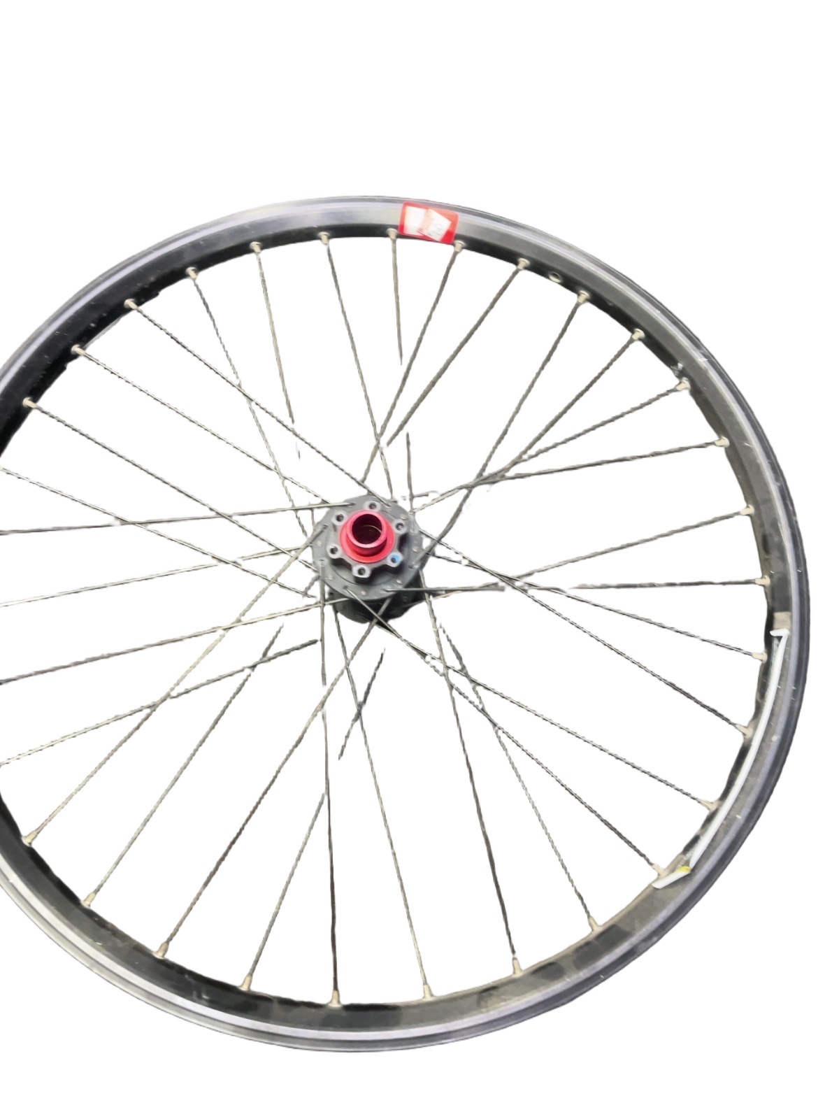Transition Front Wheel 6-Bolt Disc Brake Black Good 26" 20x110 TA