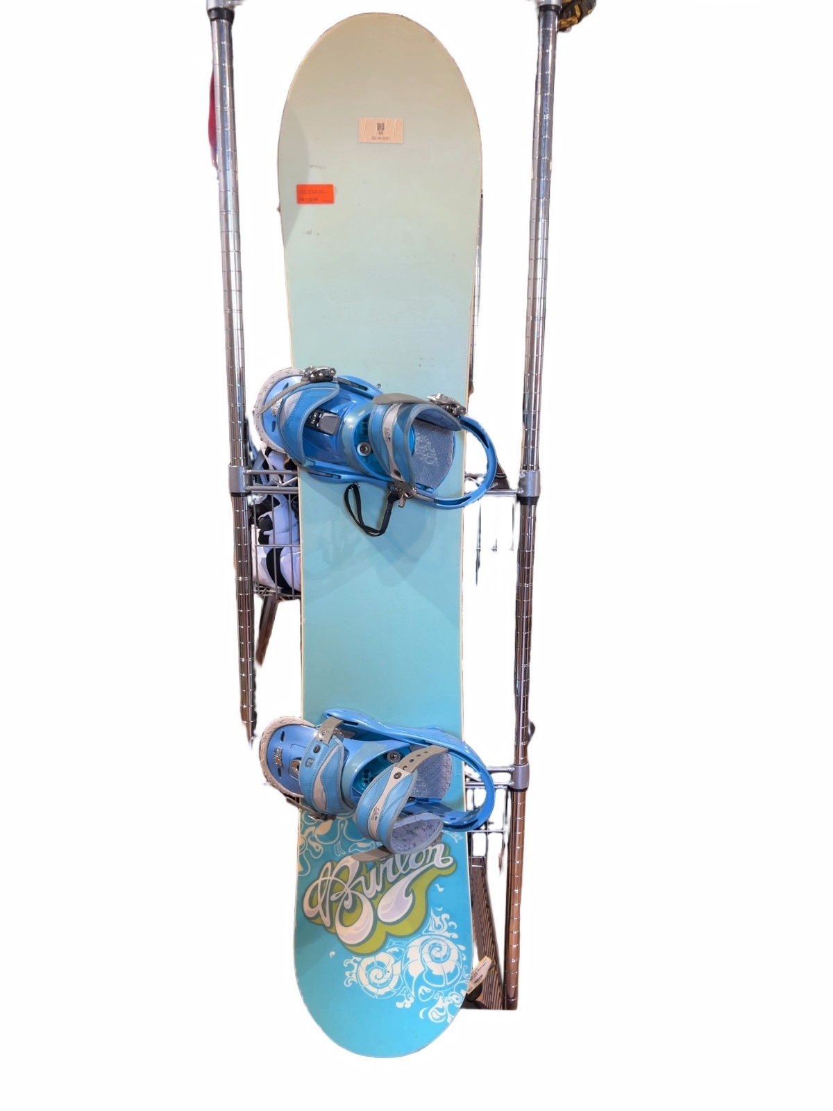 Burton Secret Snowboard with Lexa Bindings Good 149 cm