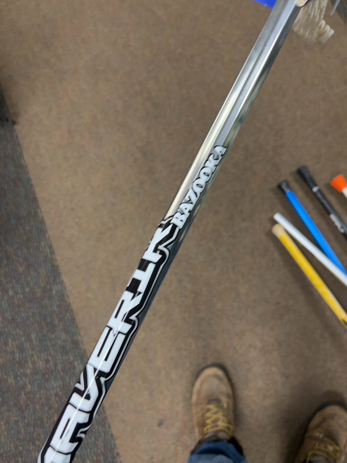 Maverik Bazooka Lacrosse Stick 30" Shaft Good Condition