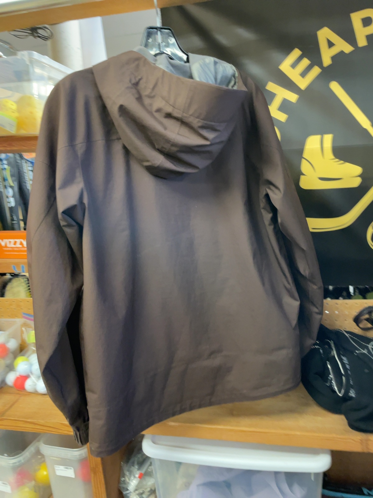 Mountain Equipment Co-op Rain Jacket Size 14 Brown