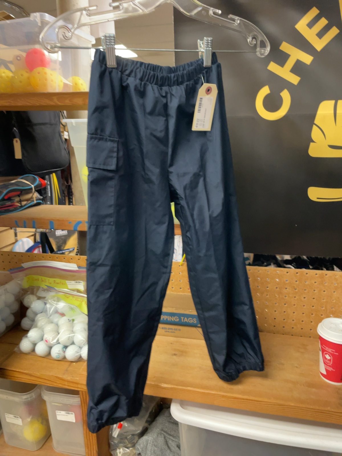 OshKosh B'gosh Rain Pants Size 6 Navy