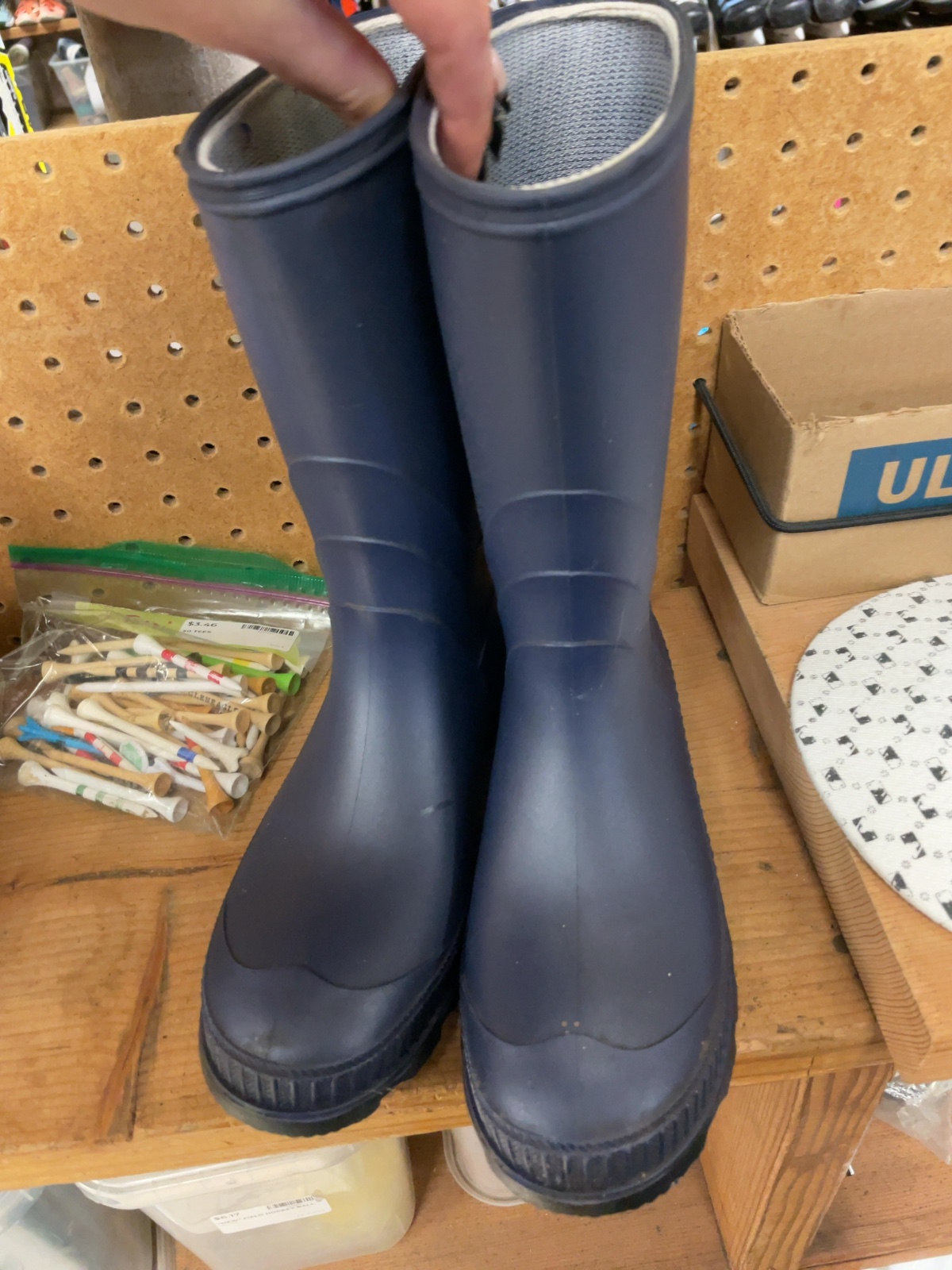 Kamik Size 5 Rain Boots Blue
