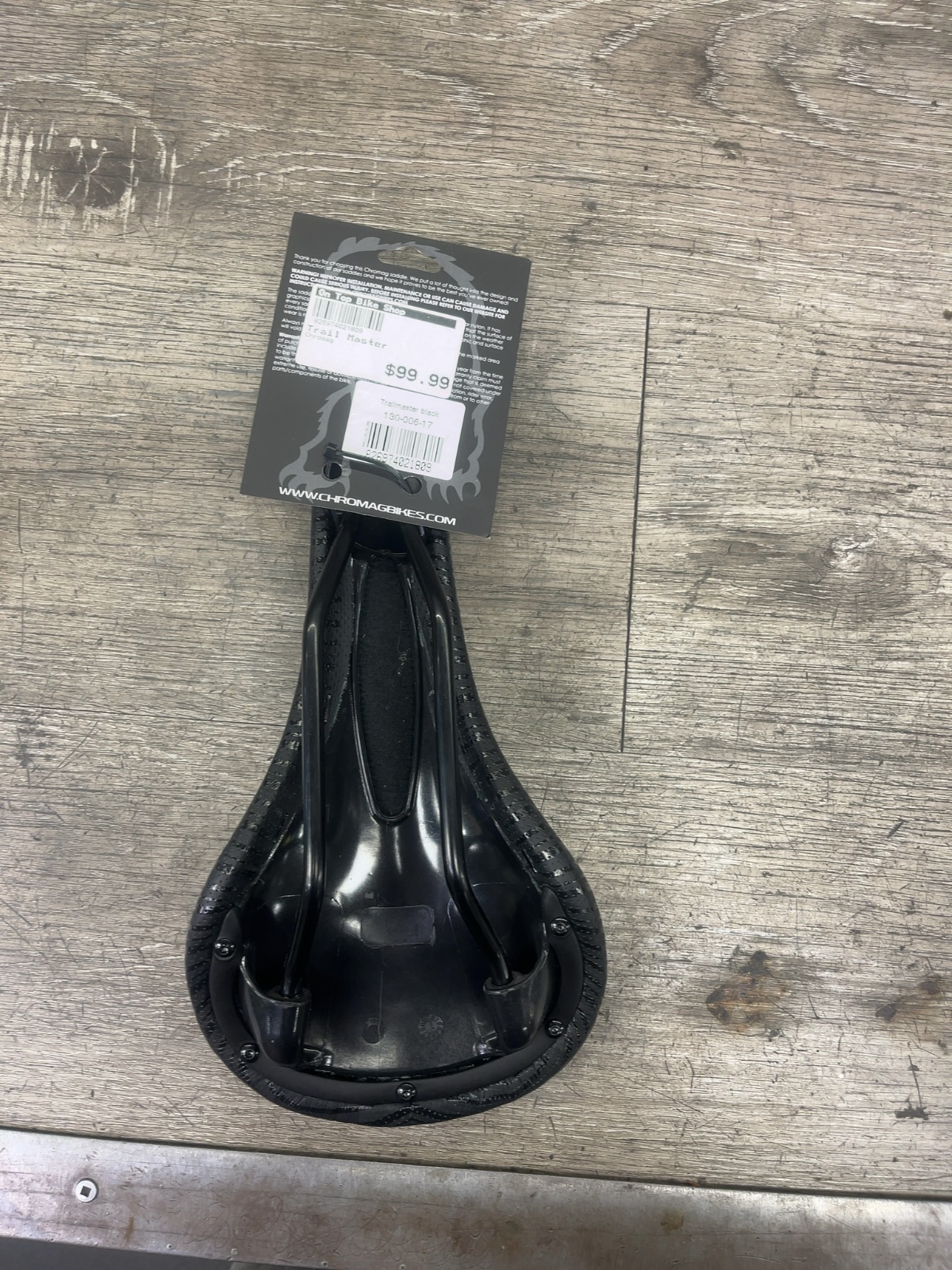 Chromag Trailmaster Bicycle Saddle Black New
