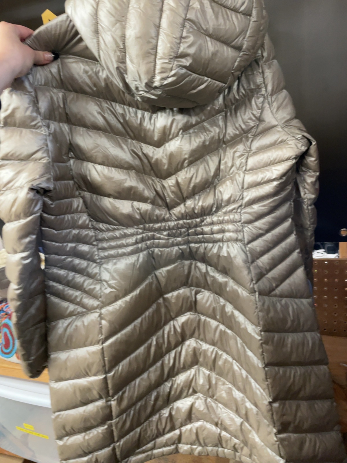 Andrew Marc Puffer Jacket Size XL Lightweight Down