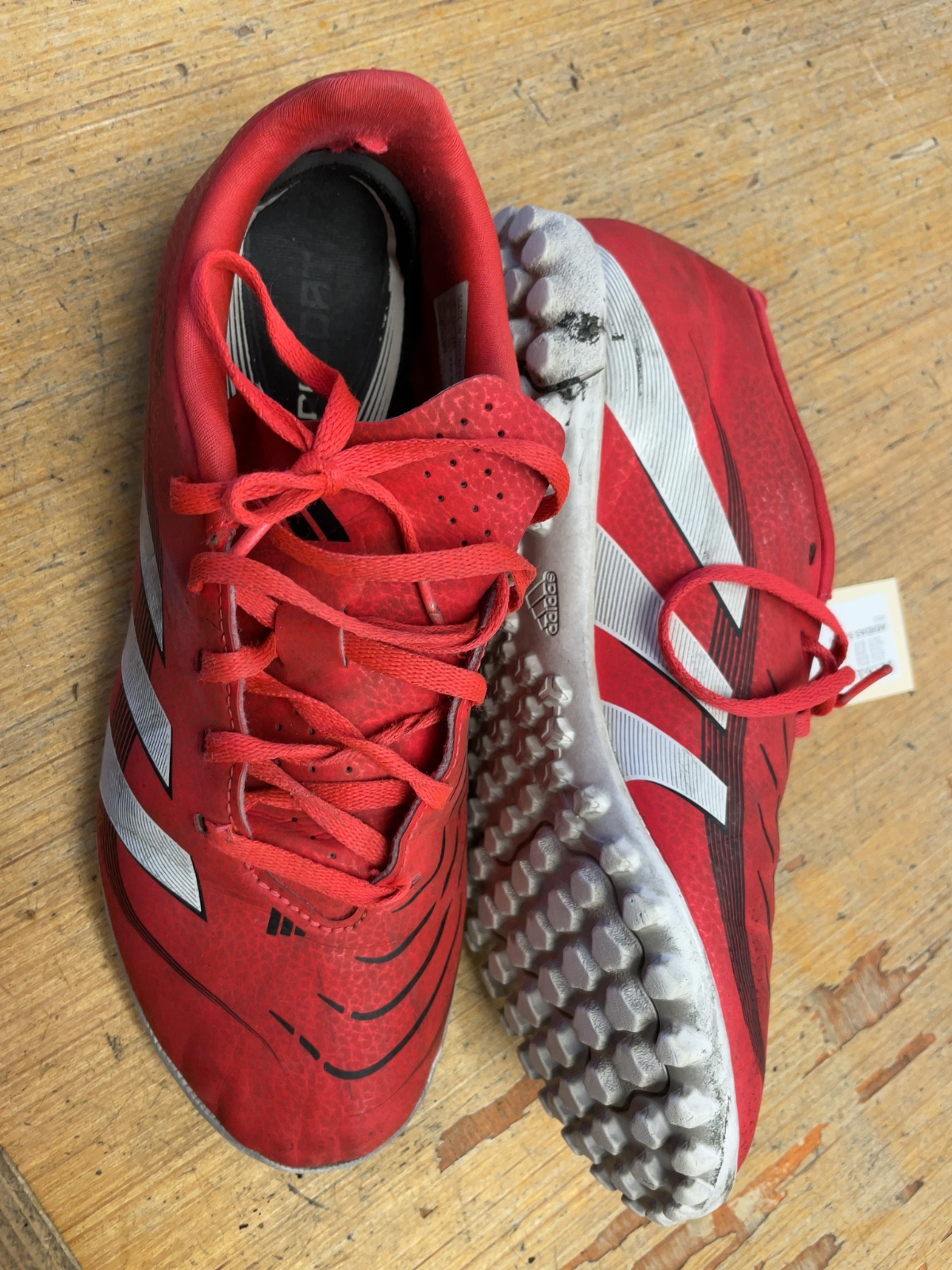 Adidas Predator Size 6 US Turf Soccer Cleats