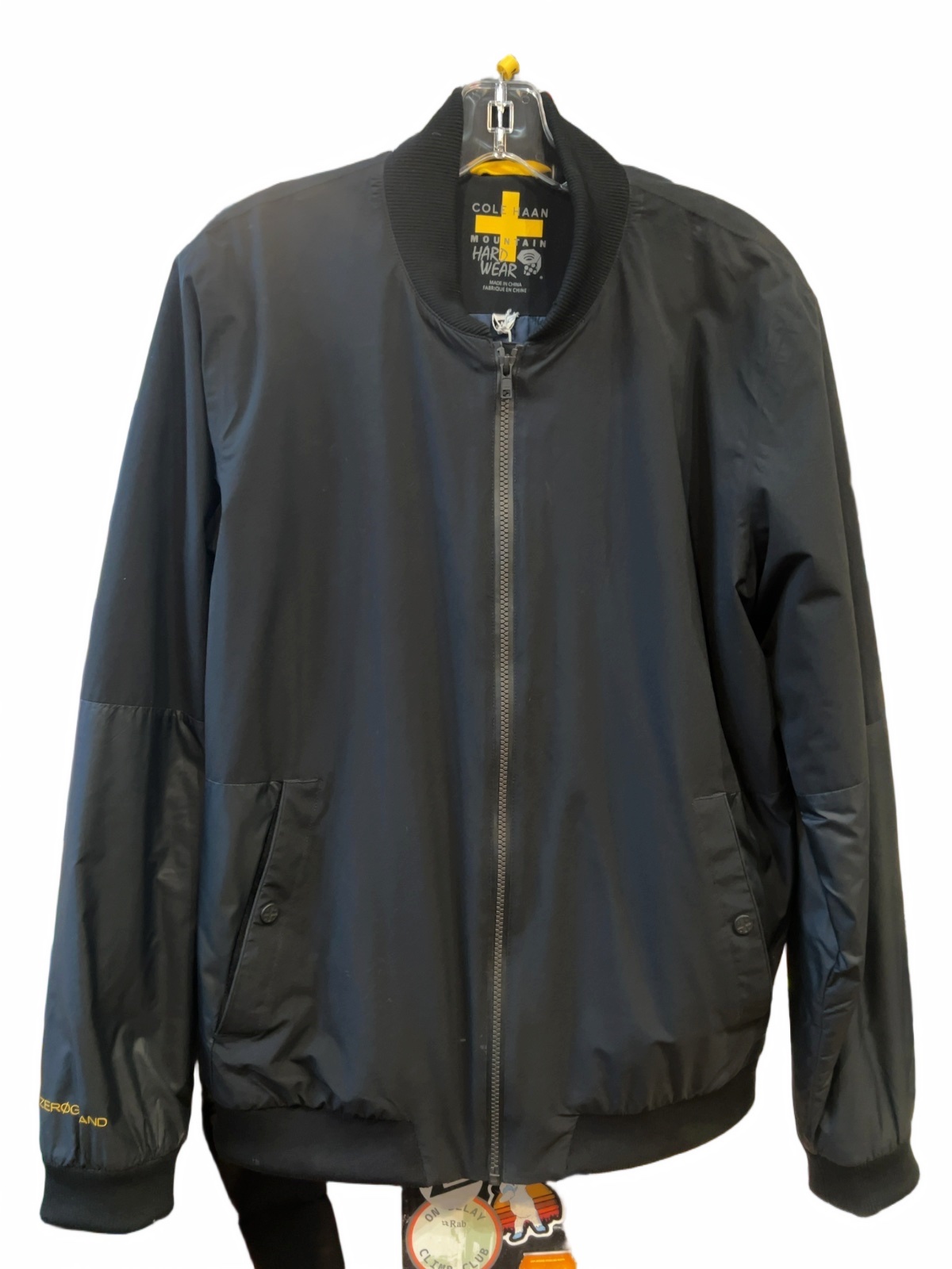 Mountain Hardwear x Cole Haan ZerøGrand Bomber Jacket Black M - image 1