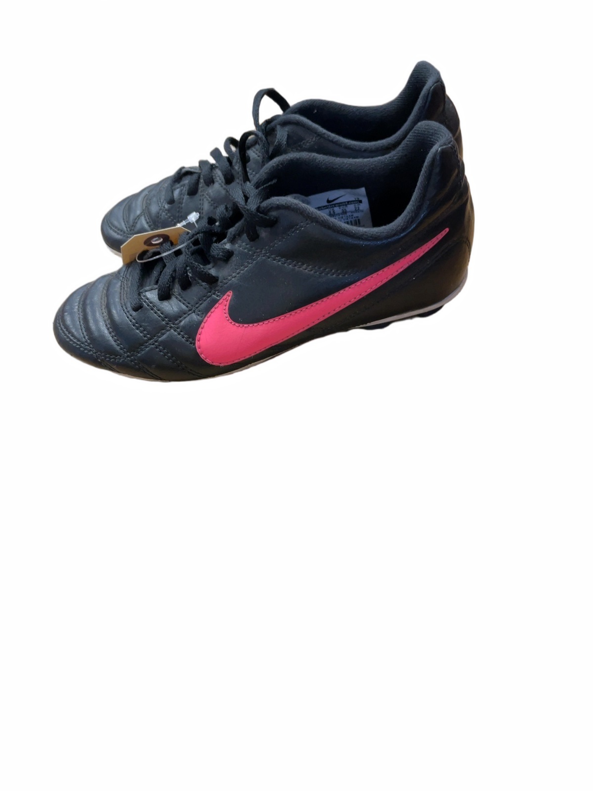 Nike Tiempo Natural IV LTR FG Size 3Y Youth Soccer Cleats