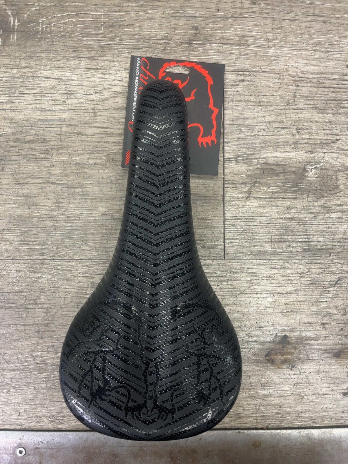 Chromag Trailmaster Bicycle Saddle Black New