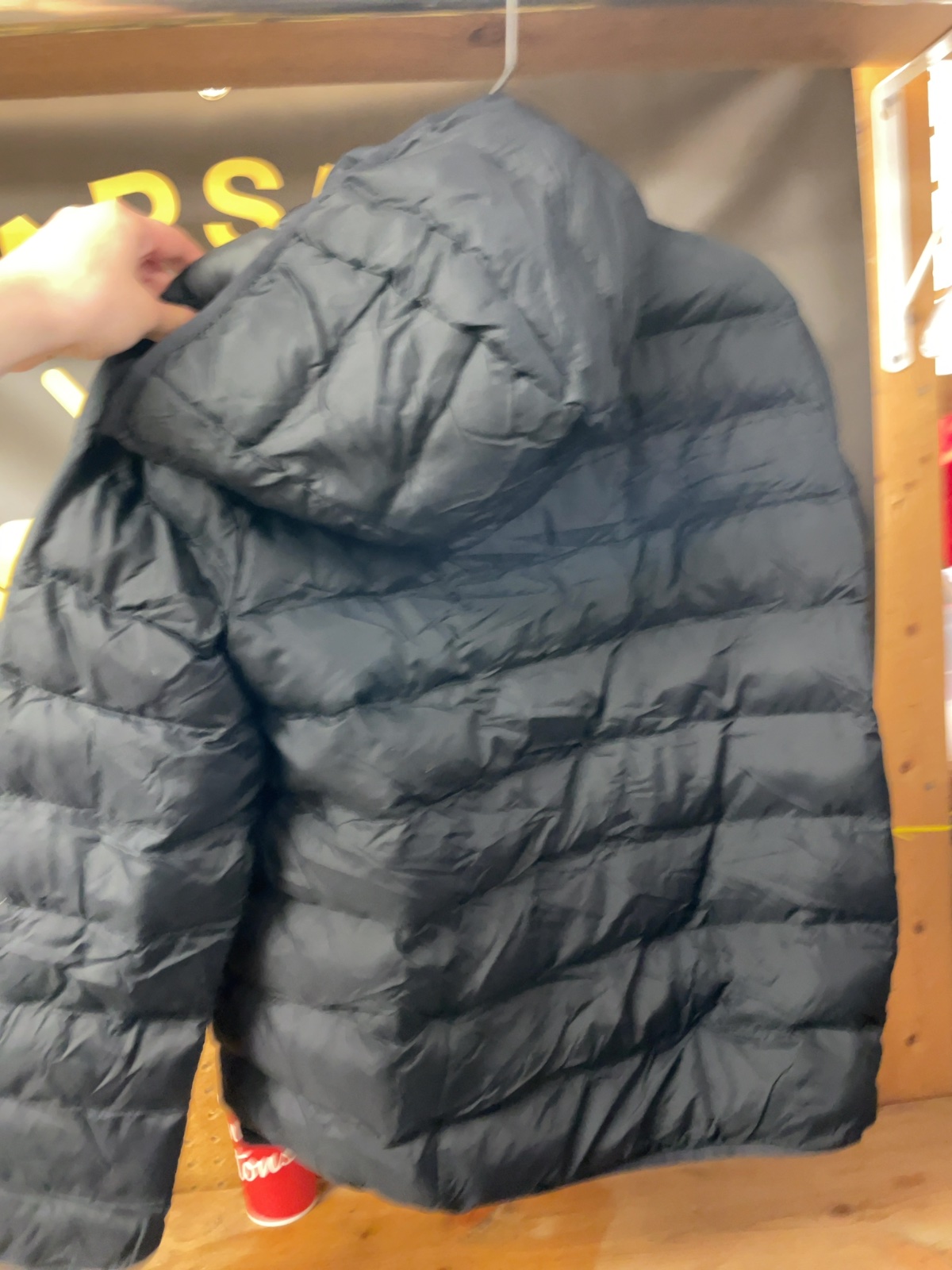 Uniqlo Hooded Puffer Jacket Junior Size 13