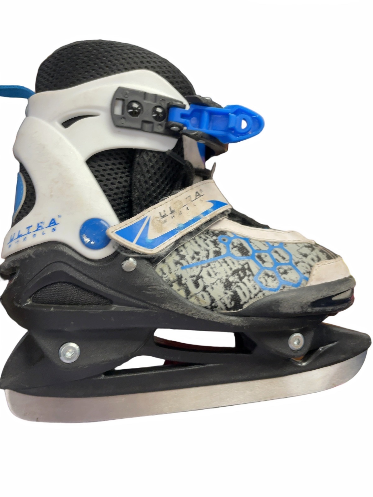 Ultra Wheels Convertible Ice & Inline Skates Size 1-4 With Bag - image 1