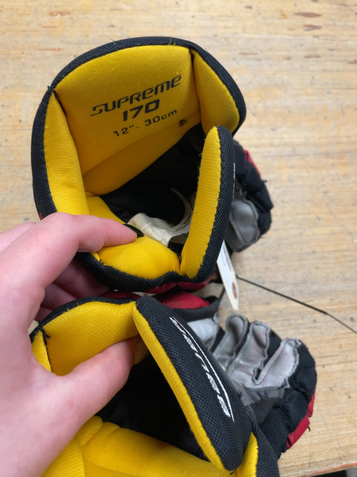 Bauer Supreme 170 12" Hockey Gloves