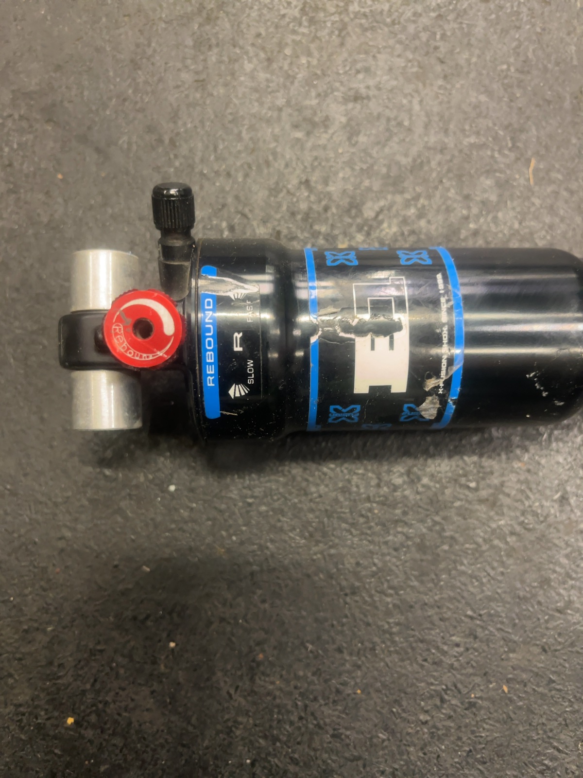 X-Fusion E1 Rear Air Shock 185x50mm Black Good