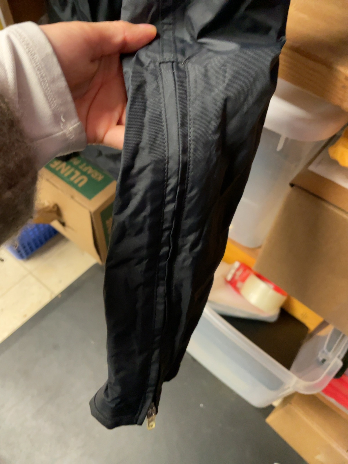 MEC Youth 12 Rain Pants Black