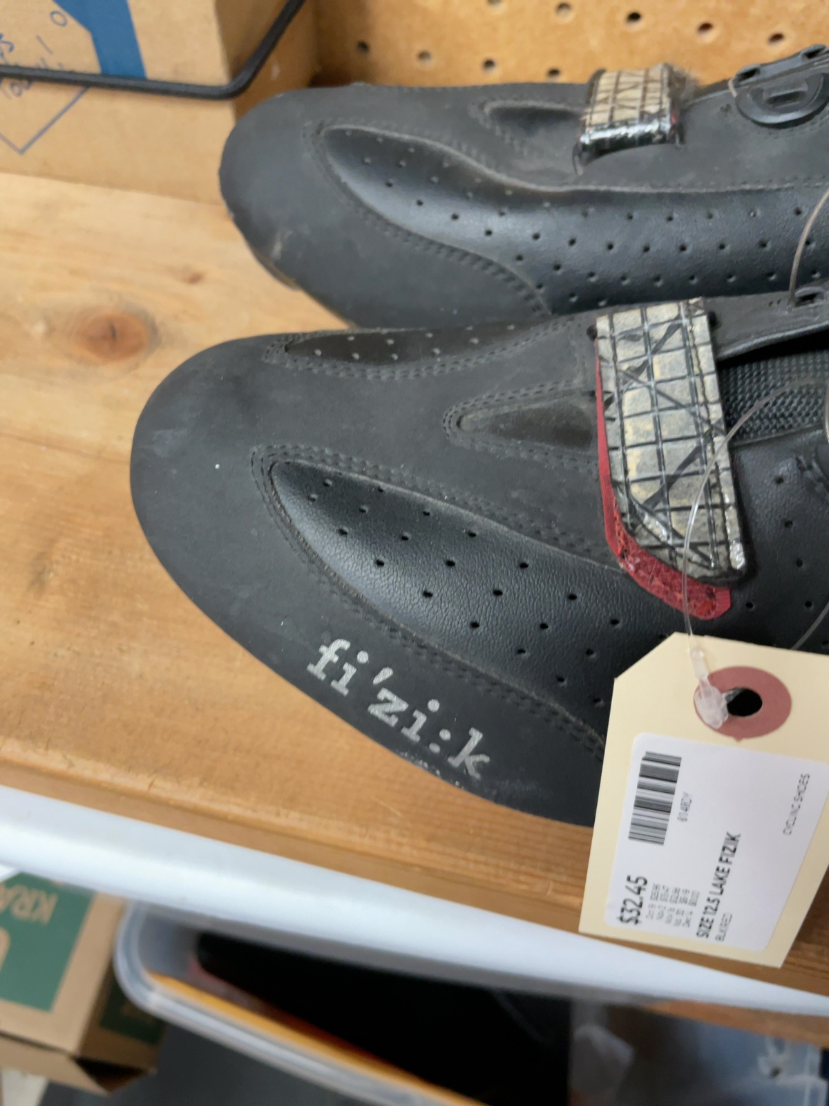 Fi'zi:k Boa Road Cycling Shoes Size 12.5 (Lake Insole 45.0 Wide)