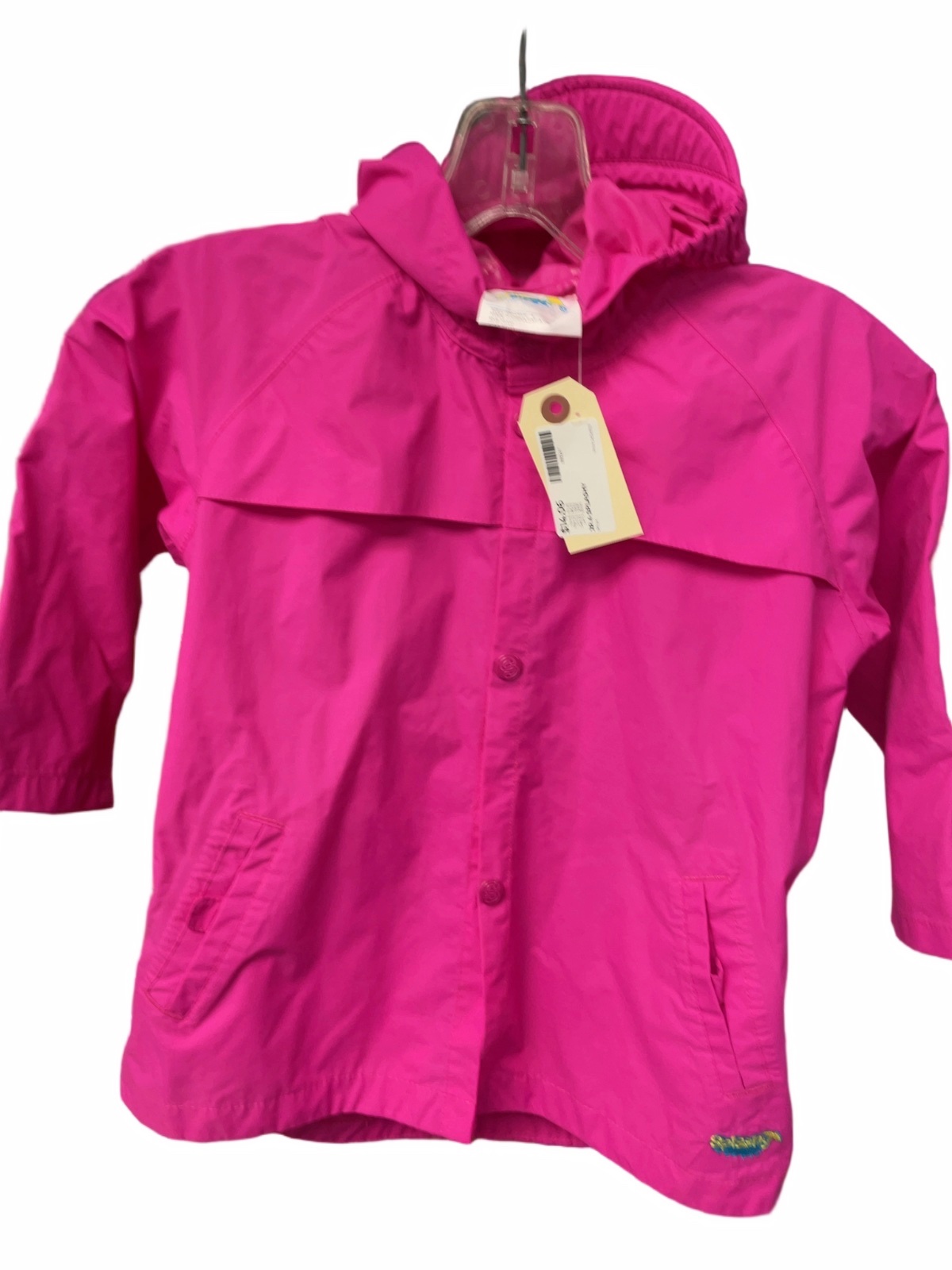 Splashy Rain Jacket Size 4 Pink