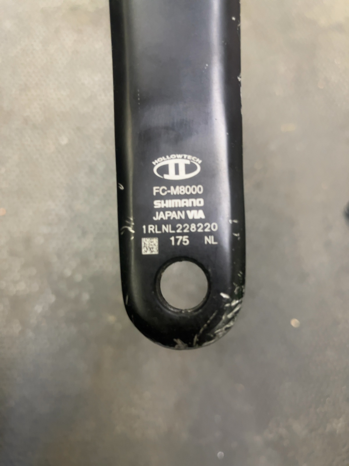 Shimano Deore XT FC-M8000 Crankset 175mm Fair